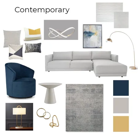 Contemporary Interior Design Mood Board by JBonde on Style Sourcebook