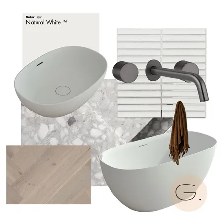 Main Bathroom Selwyn - Concept 5 Interior Design Mood Board by Guernica Design on Style Sourcebook