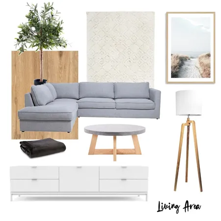 Living Area Interior Design Mood Board by TashHutch on Style Sourcebook