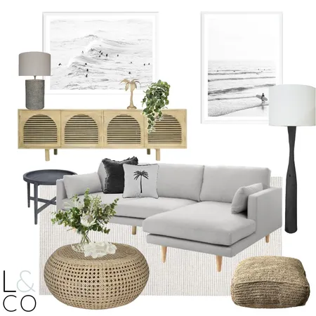 Bevnol Prose St Display Home - Theatre Room Concept 2 Interior Design Mood Board by Linden & Co Interiors on Style Sourcebook