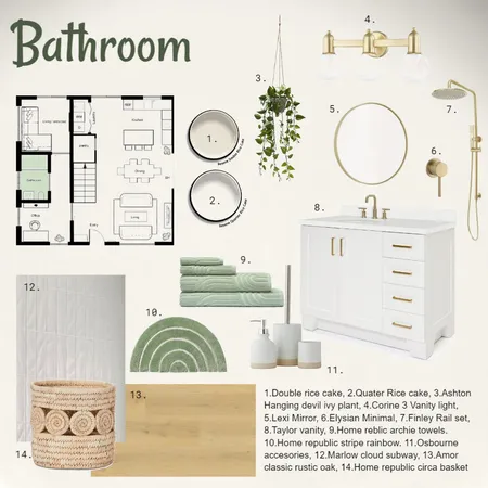 bathroom Interior Design Mood Board by amylouise27 on Style Sourcebook