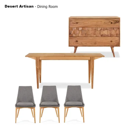 Desert Artisan - Dining Room Interior Design Mood Board by ingmd002 on Style Sourcebook