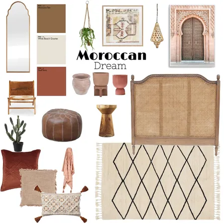 Moroccan Dream Interior Design Mood Board by burcusyn on Style Sourcebook