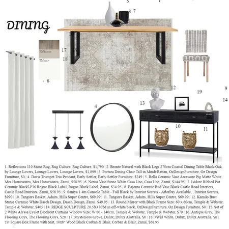 RUMBIDZAI MBERI Interior Design Mood Board by Rumbidzai Mberi on Style Sourcebook