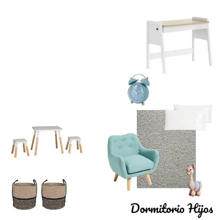 Dormitorio hijos 2 Interior Design Mood Board by constanzadel on Style Sourcebook