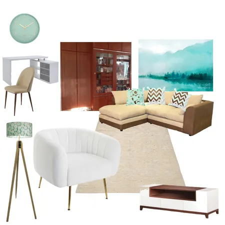 dnevna sa mint green akcentima Interior Design Mood Board by Fragola on Style Sourcebook