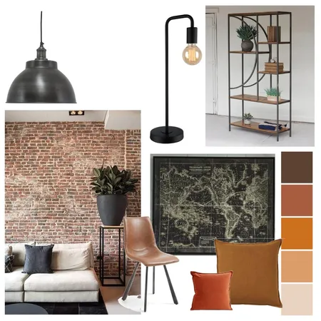 Industrial Mood Board Interior Design Mood Board by Valerie Joan Interiors on Style Sourcebook