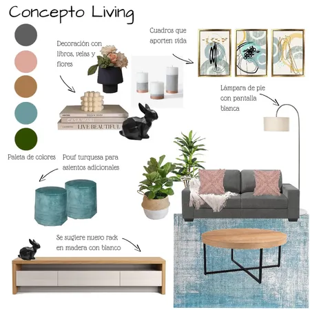 concepto living Interior Design Mood Board by caropieper on Style Sourcebook