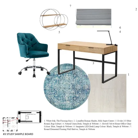 MOD9 Study Interior Design Mood Board by TUIT DESIGN & BUILD on Style Sourcebook