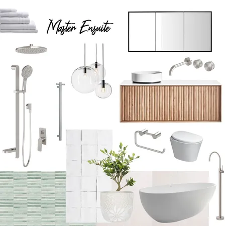 Master Ensuite Interior Design Mood Board by thebaileybuild on Style Sourcebook