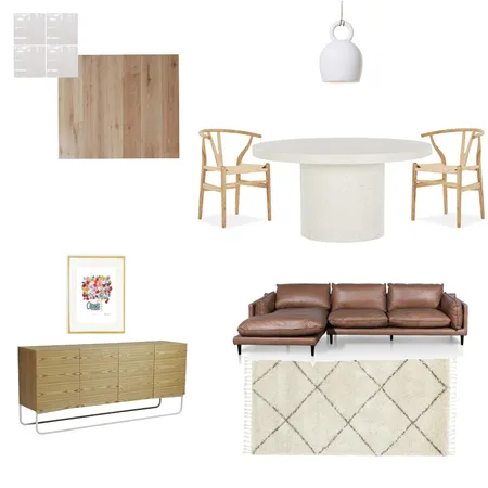 Living & dining inspo Interior Design Mood Board by Jorja Clair Interiors on Style Sourcebook