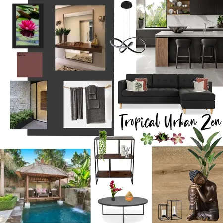 Our House - Contemporary tropics Interior Design Mood Board by Connected Living Designs on Style Sourcebook