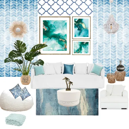 coastal vibes Interior Design Mood Board by aysha on Style Sourcebook