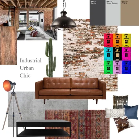 industrial Interior Design Mood Board by Ghost on Style Sourcebook