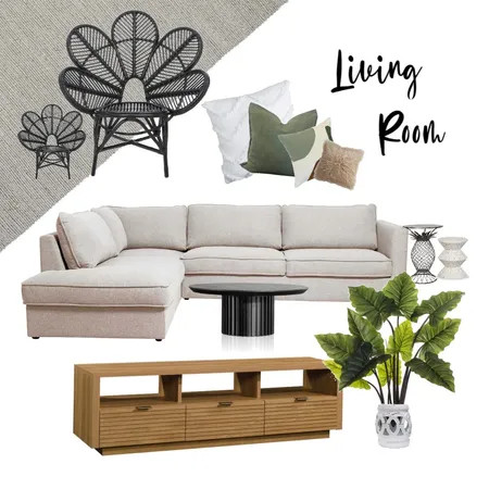 living Interior Design Mood Board by Gold on Style Sourcebook