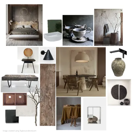 Wabi Sabi Interior Design Mood Board by yvettewenn on Style Sourcebook