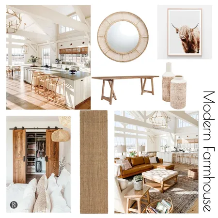 modern farmhouse Interior Design Mood Board by tahnee cardoso on Style Sourcebook