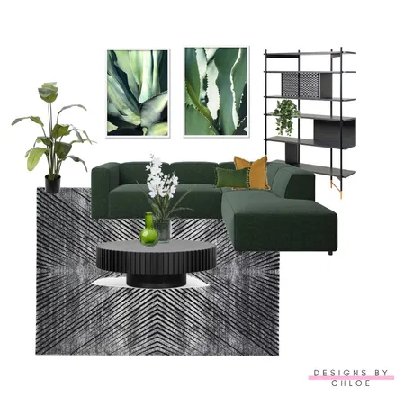 Green moody moodboard Interior Design Mood Board by Designs by Chloe on Style Sourcebook