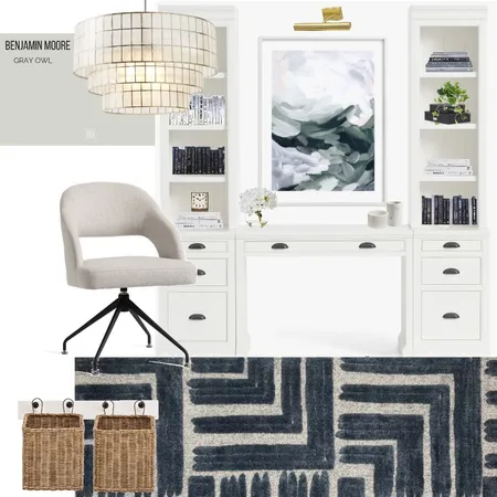 Katie Office #1 Interior Design Mood Board by DecorandMoreDesigns on Style Sourcebook