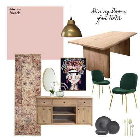 Dining Room Interior Design Mood Board by MarieDK on Style Sourcebook