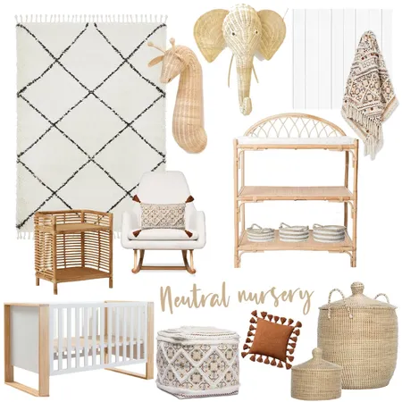 Moroccan Nursery Interior Design Mood Board by abbeylr94@live.com on Style Sourcebook