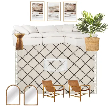 Palm Ave Downstairs Living Interior Design Mood Board by Insta-Styled on Style Sourcebook