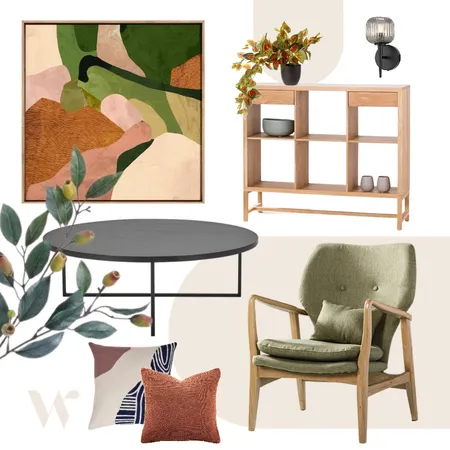 mid century modern trend Interior Design Mood Board by The Whole Room on Style Sourcebook