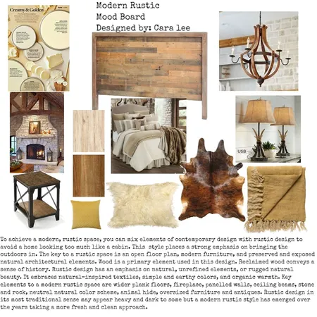 modern rustic mood board Interior Design Mood Board by caraleedesigns on Style Sourcebook