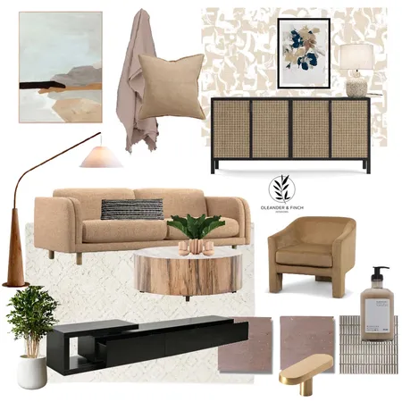 Peachy keen Interior Design Mood Board by Oleander & Finch Interiors on Style Sourcebook