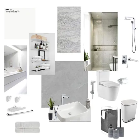 Guest T&B - Grayscale Interior Design Mood Board by sulo.creatives on Style Sourcebook