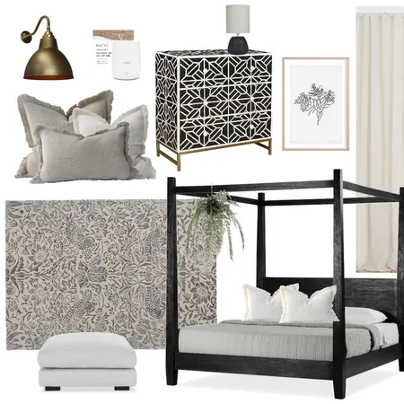 Bedroom Interior Design Mood Board by Oleander & Finch Interiors on Style Sourcebook