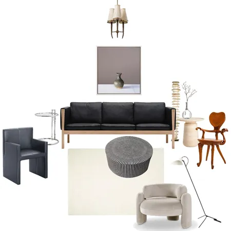 Eclectic Interior Design Mood Board by P on Style Sourcebook