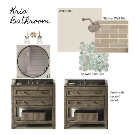 Kris Bathroom (3) Interior Design Mood Board by Kimberly George Interiors on Style Sourcebook