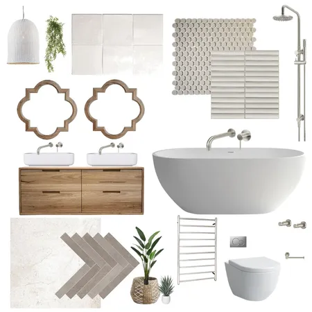 Master ensuite Interior Design Mood Board by Janelle Q on Style Sourcebook