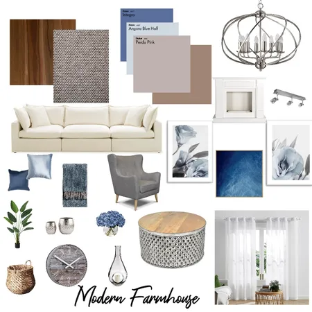 Modern Farmhouse_ID_Module 3 Interior Design Mood Board by Thamine Kilbride on Style Sourcebook