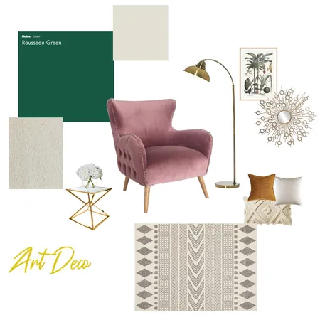 Art Deco inspired Interior Design Mood Board by Swetha Varma on Style Sourcebook