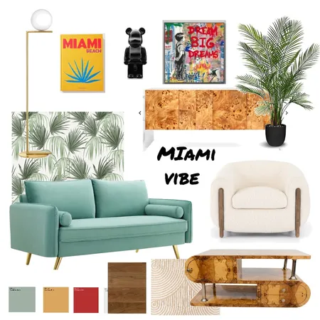 Miami vibe Interior Design Mood Board by Stephpignot on Style Sourcebook