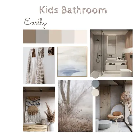 House Gasa - Kids Bathroom Interior Design Mood Board by Nuwach Interiors on Style Sourcebook