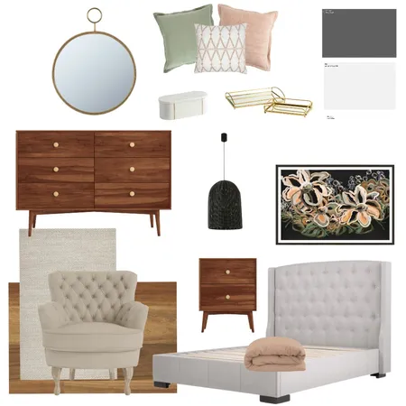 Master Bedroom Interior Design Mood Board by KCN Designs on Style Sourcebook