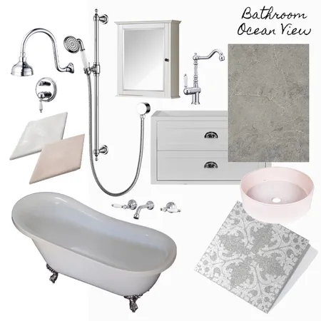 Bathroom - Ocean View Interior Design Mood Board by MarieDK on Style Sourcebook