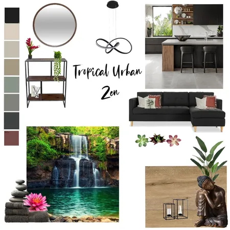 Our House - Contemporary tropics Interior Design Mood Board by Connected Living Designs on Style Sourcebook