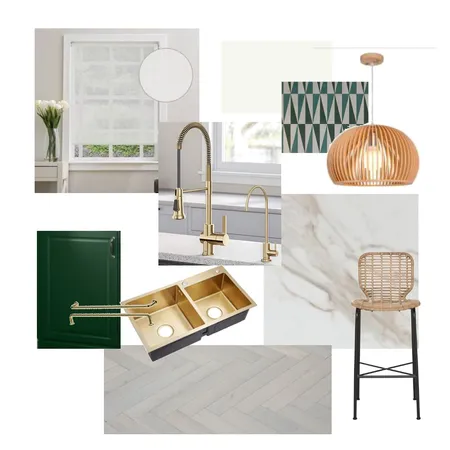 Kitchen Sample Board M9 Interior Design Mood Board by Clara Cordero on Style Sourcebook