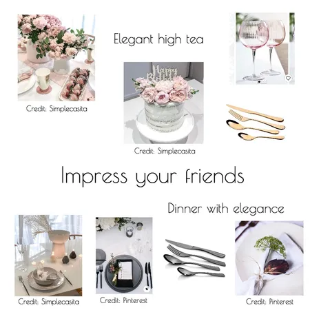 Impress your friends Interior Design Mood Board by Simplecasita on Style Sourcebook