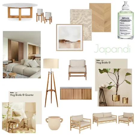 Japandi Interior Design Mood Board by jessicaugo on Style Sourcebook