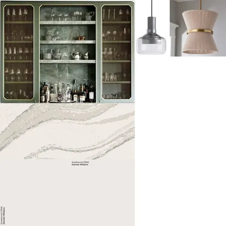 West U Bar Green/Snowbound Interior Design Mood Board by delaneyholender on Style Sourcebook