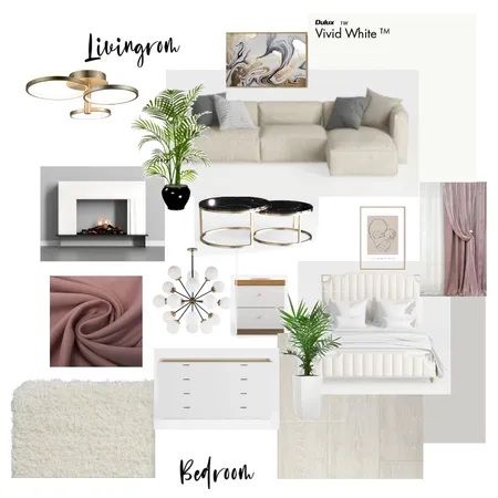 Гостиная - Спальня Interior Design Mood Board by Tiana2408 on Style Sourcebook