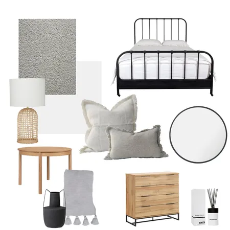 Bedroom 2 Interior Design Mood Board by Mel and Matt on Style Sourcebook