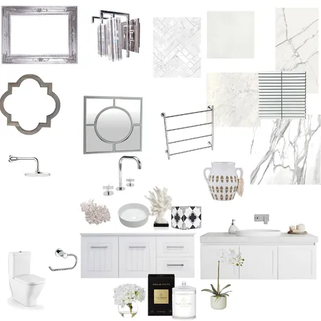 ensuite Interior Design Mood Board by Zara C on Style Sourcebook