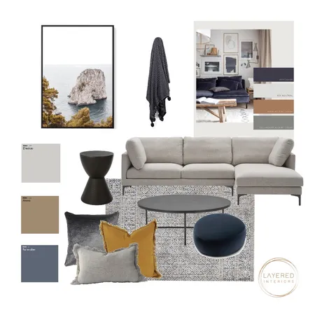 Sophia's Living Room Interior Design Mood Board by Layered Interiors on Style Sourcebook