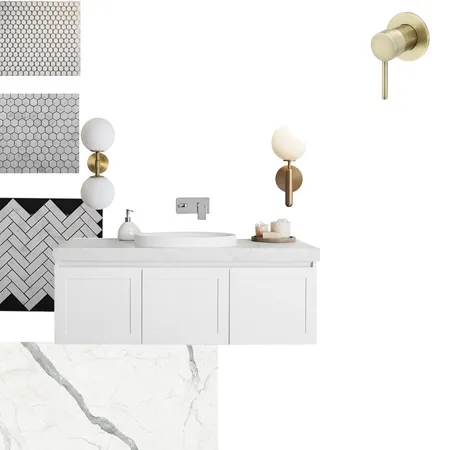 Master Bathroom Interior Design Mood Board by tyallabydesign on Style Sourcebook